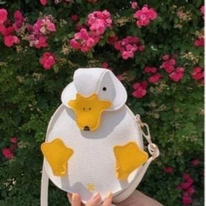 Really cute duck crossbody bag purse chick egg baby women teen lady love